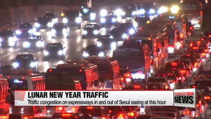 Tải video: Expressways in and out of Seoul congested with holiday traffic