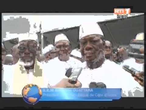 Mosquée de la Riviera Golf: Le chef de l'Etat a pris part à la prière marquant la fin du Ramadan