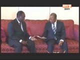 Apres le 1 tour de la présidentiel au Mali, Django Sissoko reçu par Alassane Ouattara