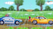 The Yellow Tow Truck rescues Cars Friends - Chi Chi Puh - Cars & Trucks for Kids Part 2