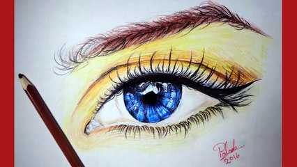 How to Draw EYE | Eye  Drawing