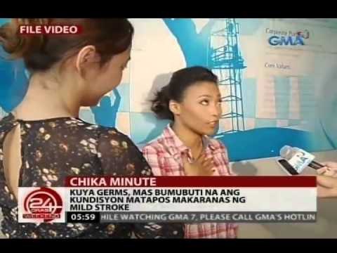 24 Oras: Kuya Germs, bumubuti na ang kundisyon matapos makaranas ng mild stroke