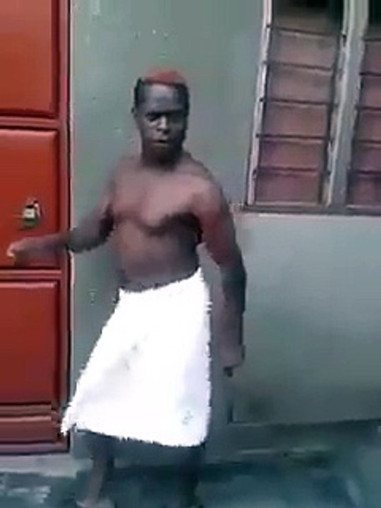 crazy danceing by young man