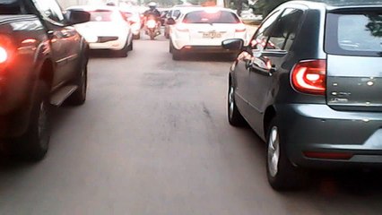 #Trevo de moto e grau de titan 150 x mostro no prato (NVI)