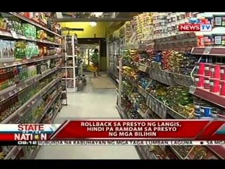 SONA: Malakihang rollback sa mga produktong petrolyo, ipinatupad