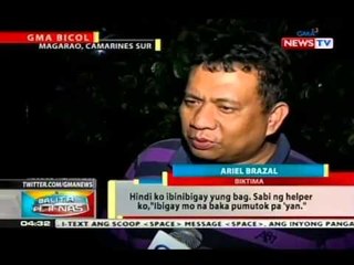 BP: P90,000 cash at tseke, tinangay ng 2 holdaper mula sa isang negosyante sa Camarines Sur
