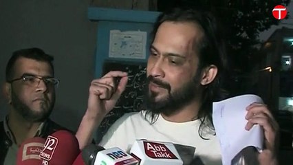 Waqar Zaka talks to media about his last night incident