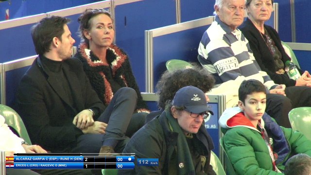 ALCARAZ GARFIA (ESP)/RUNE (DEN) vs ERCEG (CRO)/RAICEVIC(MNE) - 1st round doubles - Les Petits As 2017