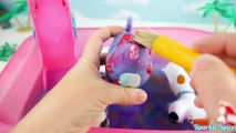 Bath Paint Secret Life of Pets Tub Time Finger Paint Soap Water Toys to Learn Colors Surprises