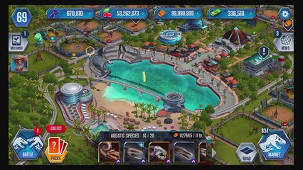 Jurassic World The Game: 3 New Sea Dinos - Huge Lagoon Series Update 2