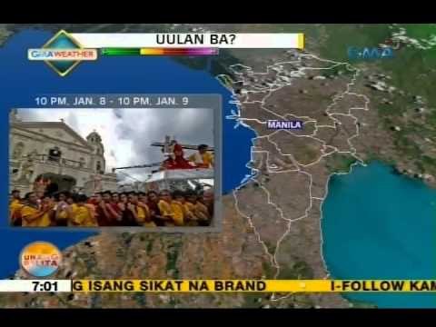 UB: Magandang panahon, asahan ng mga deboto ngayong Huwebes