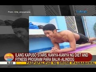 UB: Ilang Kapuso stars, kanya-kanya ng diet and fitness program para balik-alindog