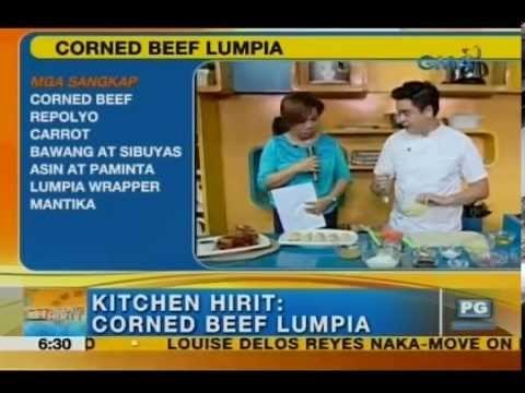 Kitchen Hirit: Corned beef lumpia | Unang Hirit