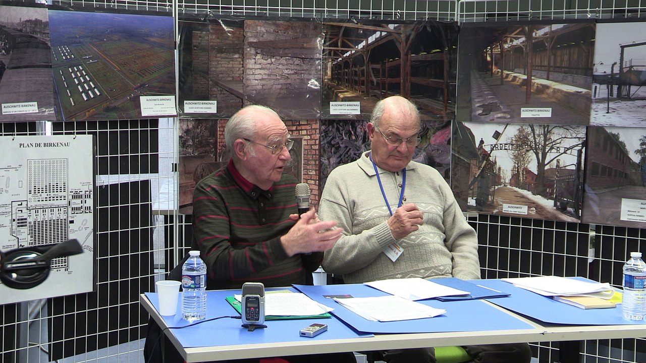 Des élèves de l'académie de Créteil rencontrent un ancien déporté d'Auschwitz