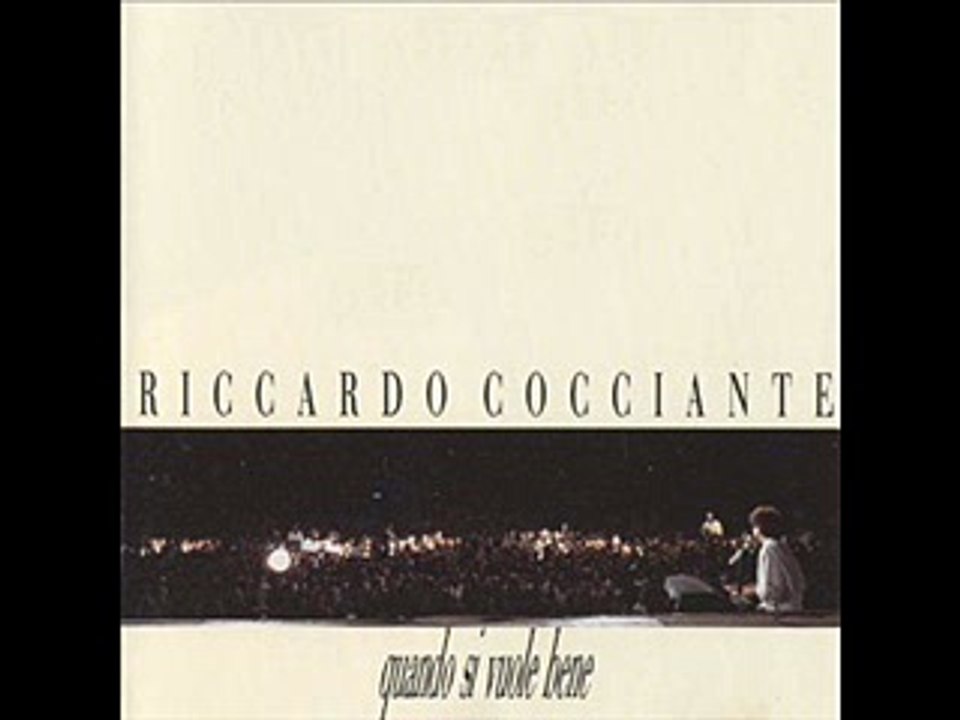 Riccardo Cocciante "Quando si vuole bene" (1986) - live (cd1)+Track list
