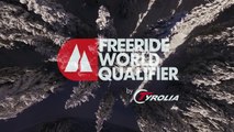 Winning run Drahomira Jezercakova  - snowboard women - Verbier Freeride Week 2* #3 2017
