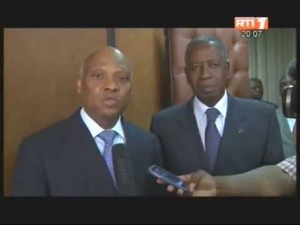 Secteur des mines: Le ministre Adama Toungara passe les charges à Jean Claude Brou