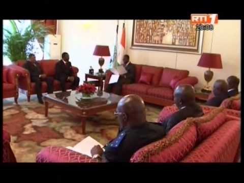 Coopération ivoiro-camerounaise: Ouattara reçoit M, Mebe Ngo'o émissaire du Président Biya