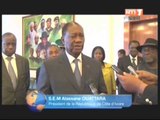 Le Président Ouattara est arrivé à Abuja au Nigeria