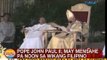 UB: Mga Pinoy, mainit na tinanggap si Pope John Paul II sa kanyang pagdalo sa 1995 World Youth Day