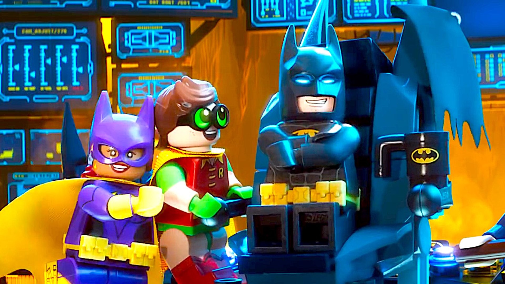 The LEGO Batman Movie (2017) Michael Cera, Rosario Dawson & Zach