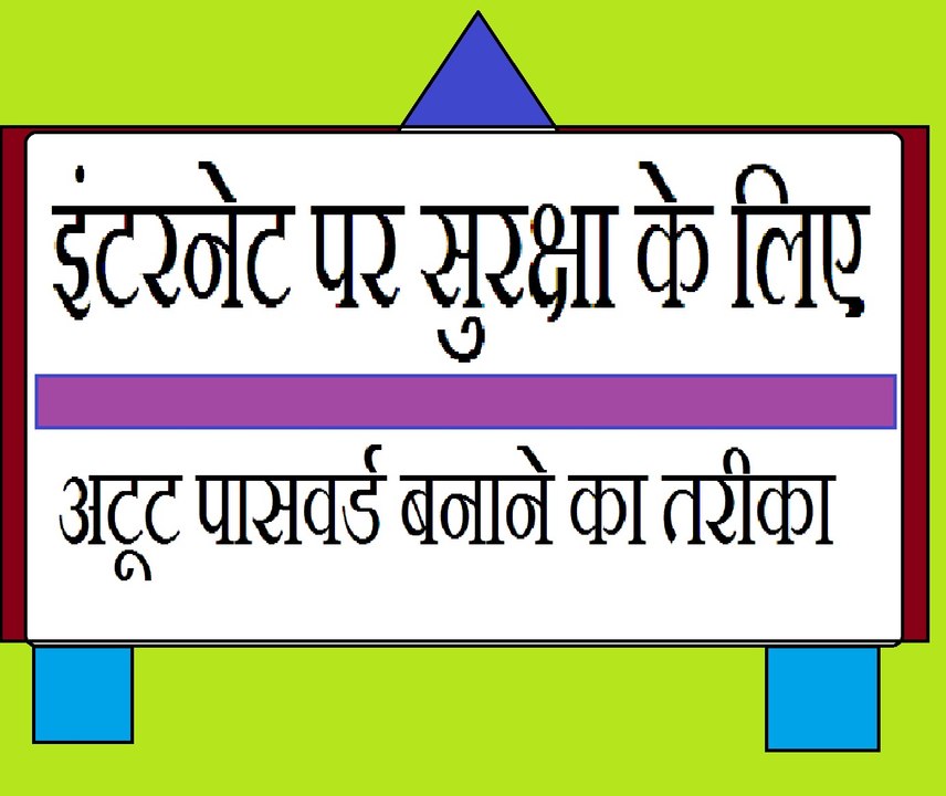 अटूट पासवर्ड मजबूत और सुरक्षित पासवर्ड बनाने का तरीका How To Make A Strong password for your account