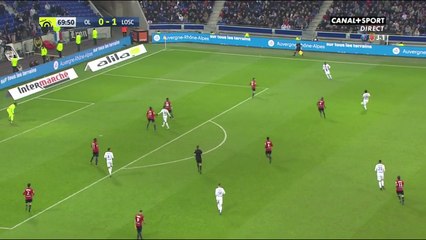 Mathieu Valbuena incredible miss -Lyon-Lille