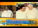 Priest shares close encounters with St. John Paul II | Unang Hirit