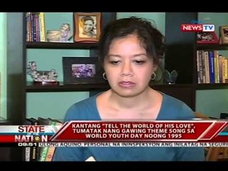 SONA: 'We are all god's children',  theme song ng papal visit 2015