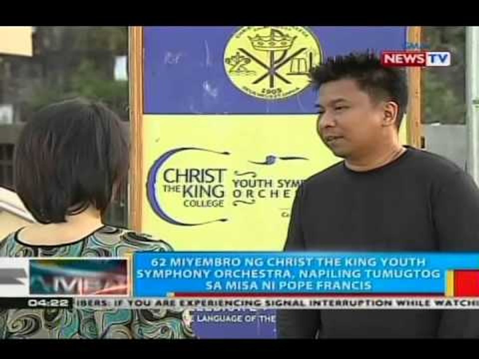 62 miyembro ng Christ the King Youth Symphony O...