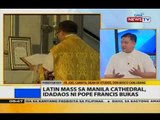 NTG: Latin Mass sa Manila Cathedral, idaraos ni Pope Francis bukas