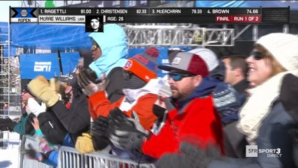 X-Games - Ski Slopestyle - La compétition démarre fort avec McRae Williams et Alex Beaulieu-Marchand
