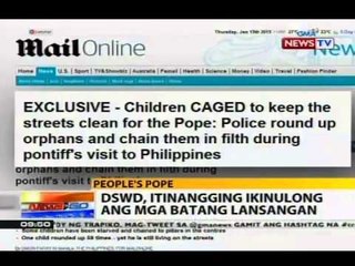 NTG: DSWD, itinangging ikinulong ang mga batang lansangan