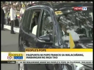 BT: Pope Francis, binasabasan ang ilang batang inilapit sa kanya