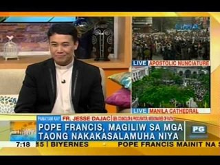 Priest shares Pope's love to mingle with people | Unang Hirit