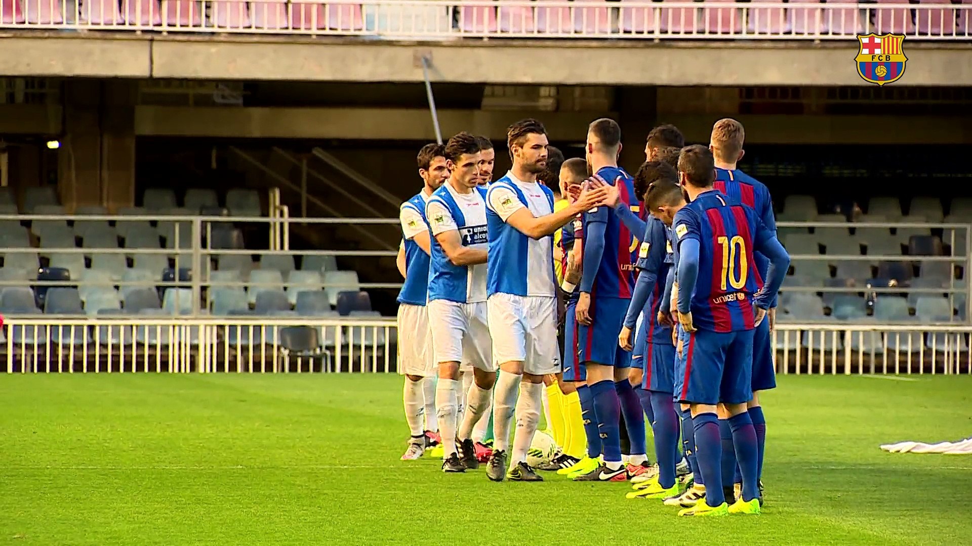 ⁣[HIGHLIGHTS] FUTBOL (2A B): FC Barcelona B – Alcoià (1-1)