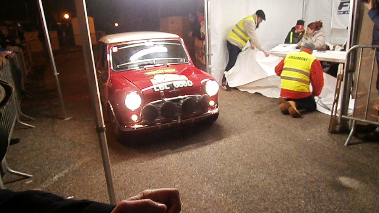 20 EME RALLYE MONTE CARLO HISTORIQUE A CHAUMONT