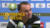 Conférence de presse Tours FC - Chamois Niortais (0-0) : Fabien MERCADAL (TOURS) - Denis RENAUD (CNFC) - 2016/2017