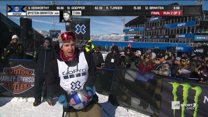 X-Games - Ski Slopestyle - Øystein Braaten tient (enfin) sa première médaille d'or