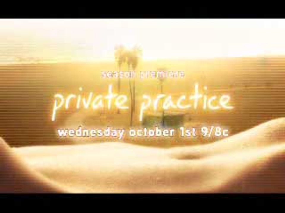 Private Practice - Saison 2 Promo #1