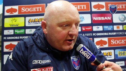 Bernard Jackman : « Les supporters savent que cette equipe se bat toujours ! »