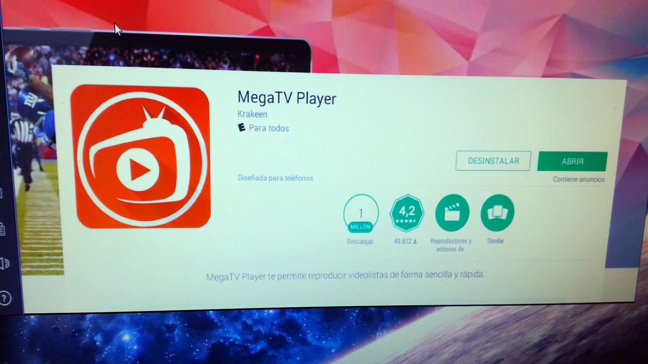 MEGATVPlayerparaandroid2017