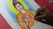 How to Draw Lord Buddha Drawing Step by step