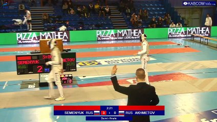 Licciardi 2017 - 1/2 Akhmetov (RUS) vs Semenyuk (RUS)