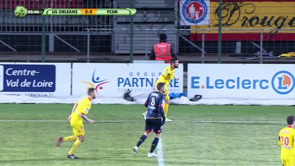 J22 : US Orléans - FC Sochaux-Montbéliard (1-0)