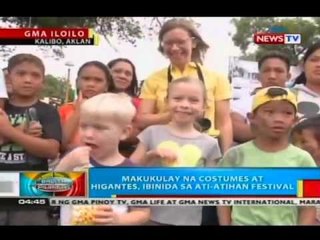 BP: Makukulay na costumes at higantes, ibinida sa Ati-atihan Festival