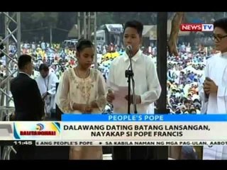 BT: Libu-libo, matiyagang naghintay kay Pope Francis sa UST sa kabila ng ulan