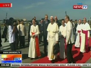 NTG: Pope Francis, paalis na papuntang Roma