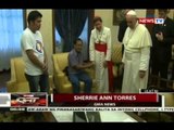 Babaeng volunteer na nasawi sa aksidente sa Tacloban Airport, ipinagdasal ni Pope Francis sa UST
