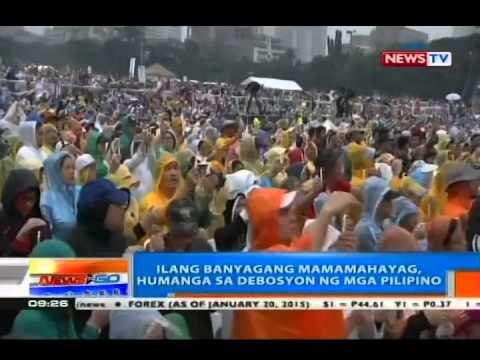 NTG: Bilang ng dumalo sa misa ni Pope Francis sa Quirino Grandstand, tinatayang umabot umano sa 6-7M